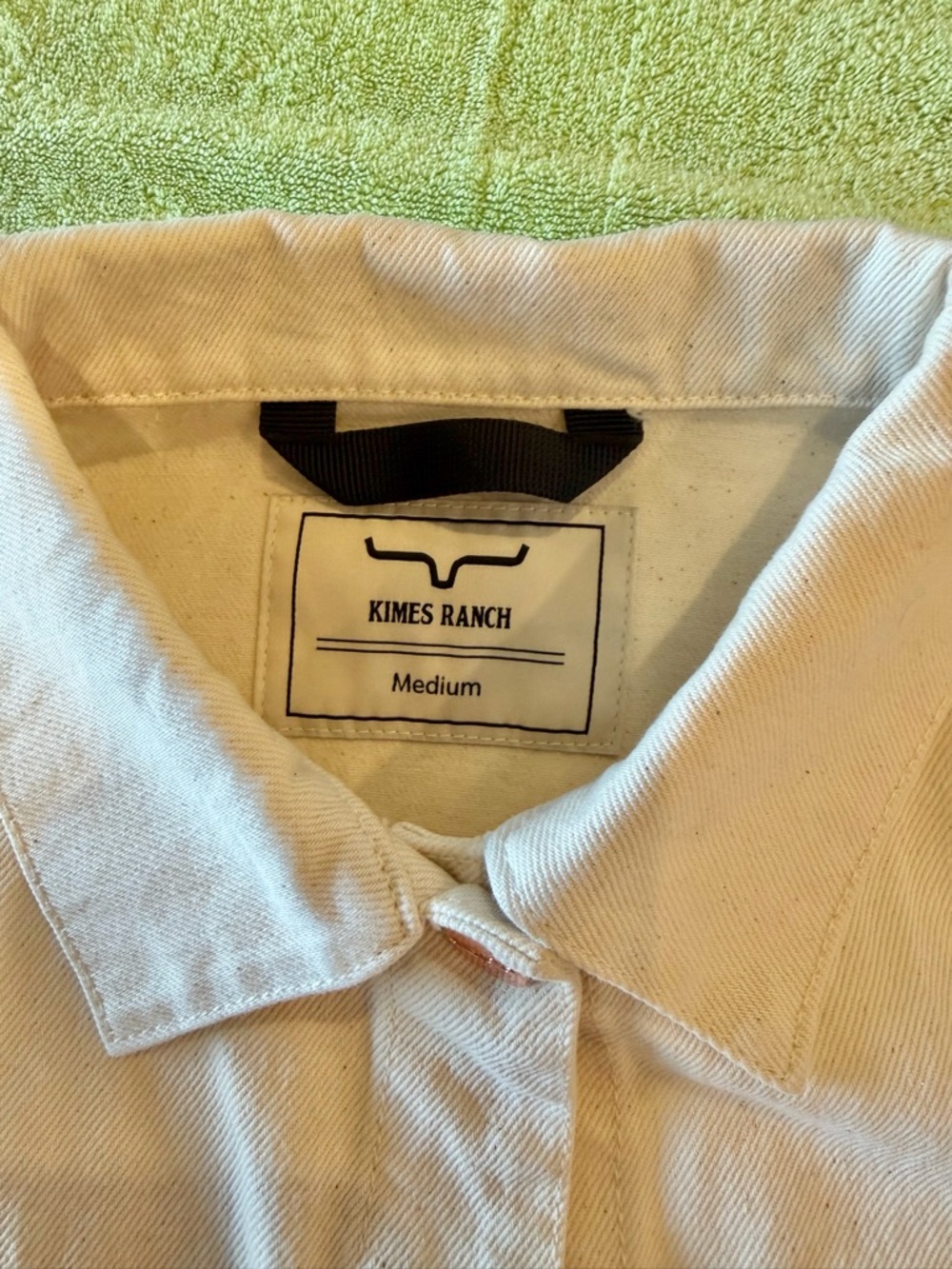 Kimes Ranch Cream Button-Up Jacket - Picture 3 of 9